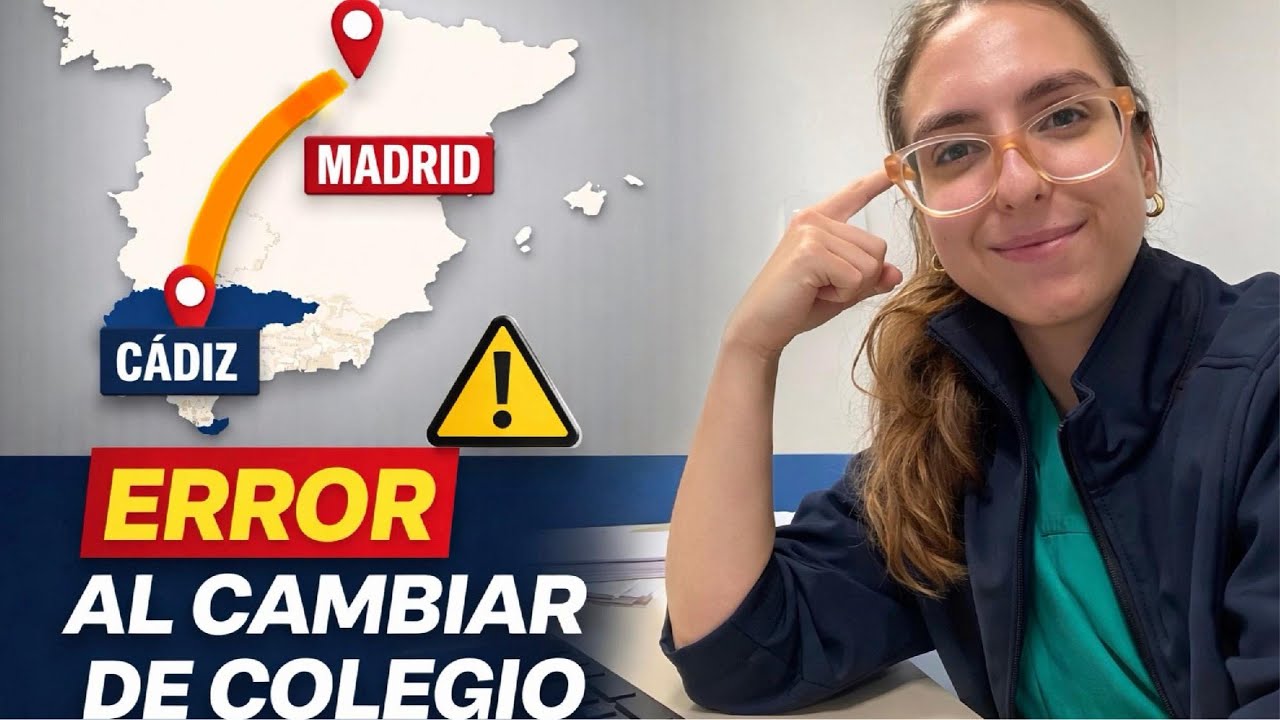 Cómo cambiar de colegio médico en España? (mi experiencia real)