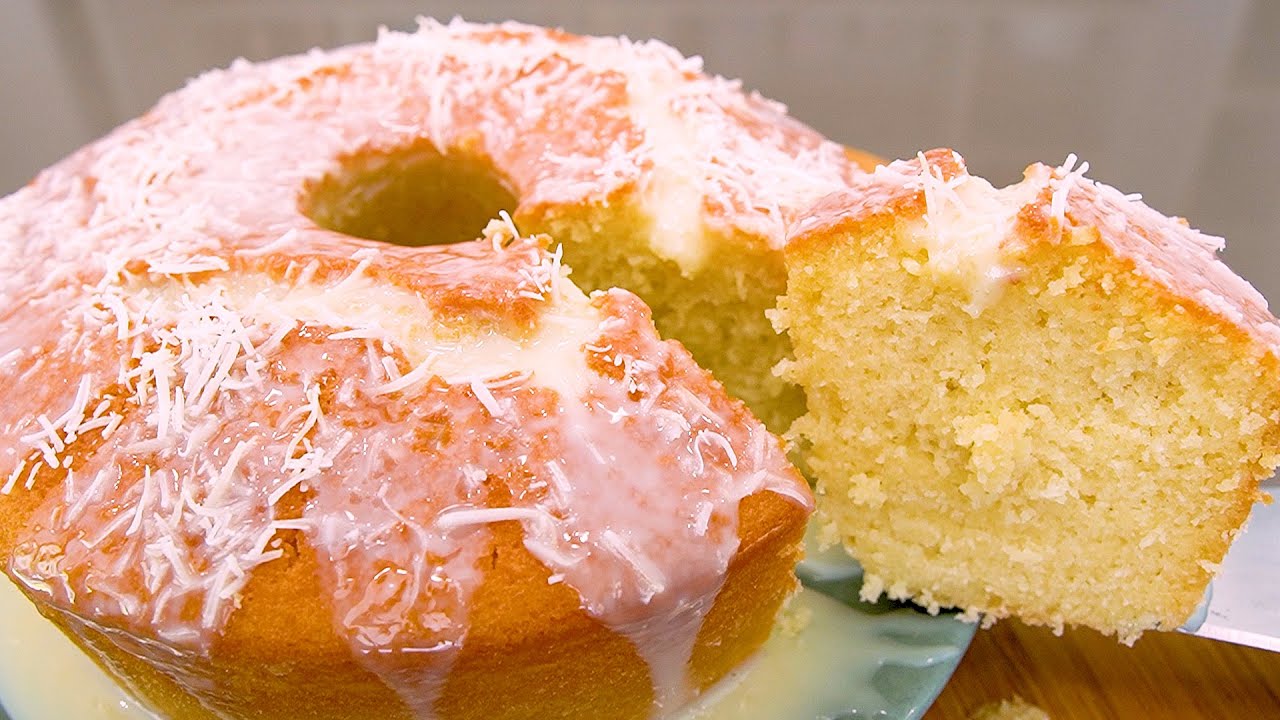 BOLO DE COCO SUPER FÁCIL, FOFINHO, DELICIOSO! - Isamara Amâncio