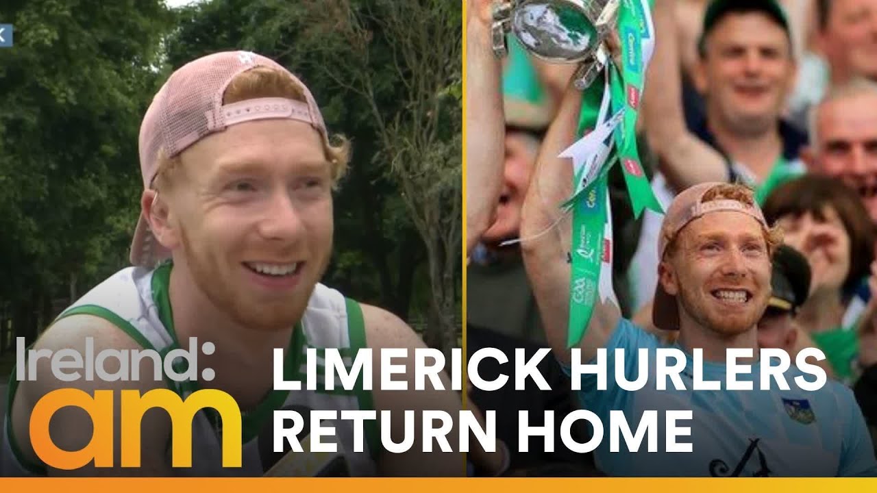 Limerick Hurlers Mike Casey & Cian Lynch on Winning Third All-Ireland in a Row | Ireland AM