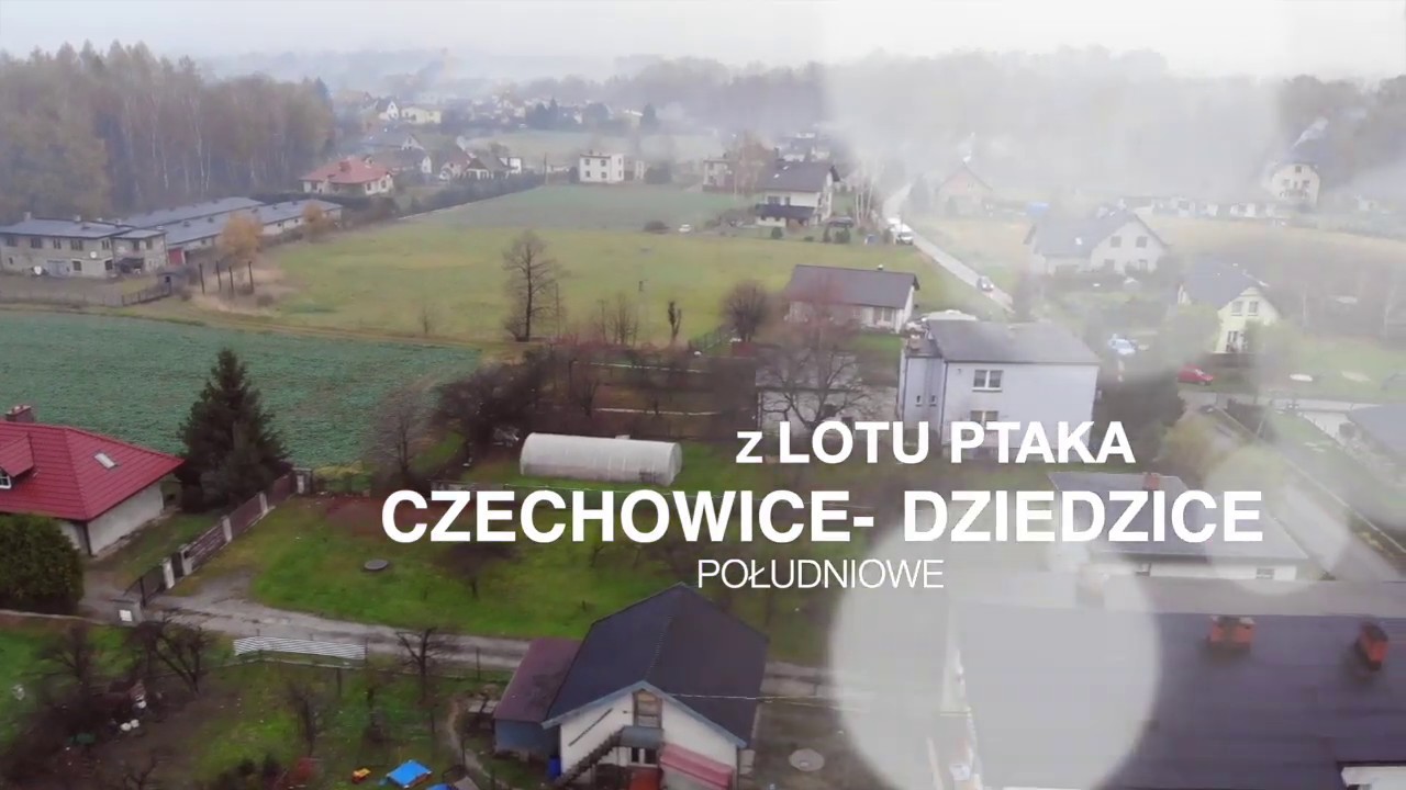 Czechowice-Dziedzice Południowe z lotu ptaka