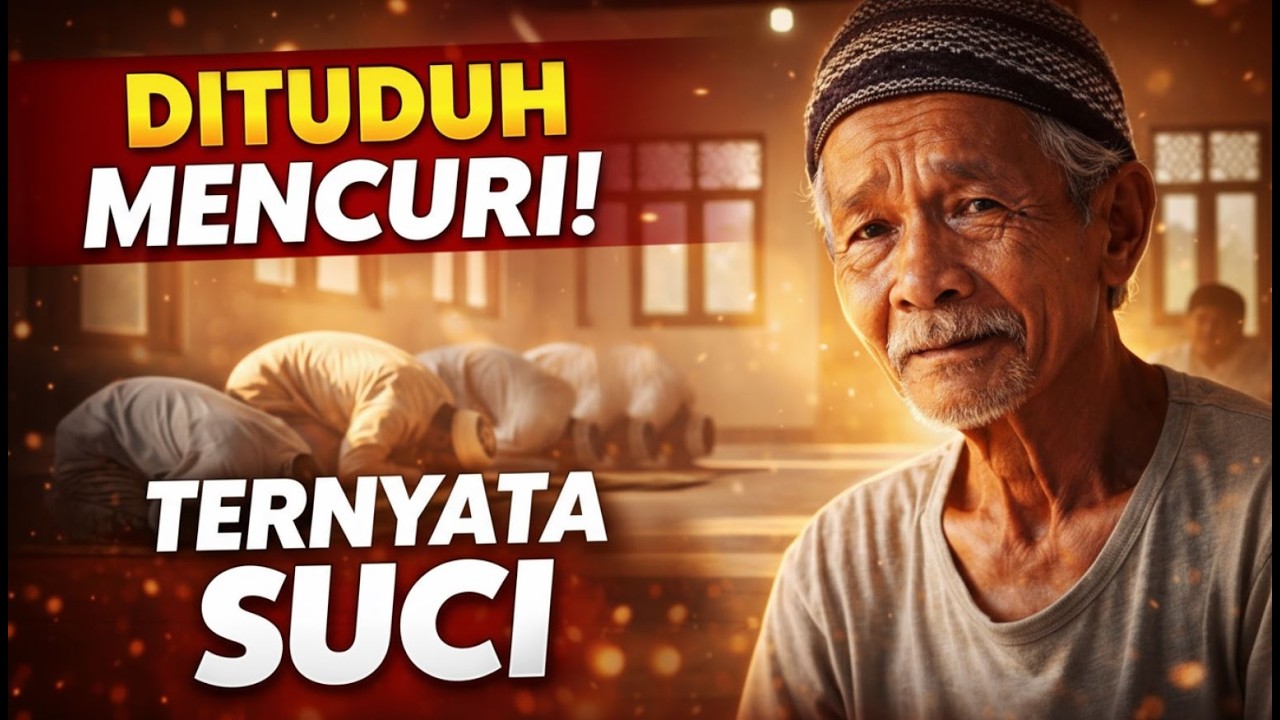 Marbot Tua Dituduh Curi Uang Infak! Yang Terjadi Setelahnya Bikin Jamaah Menangis