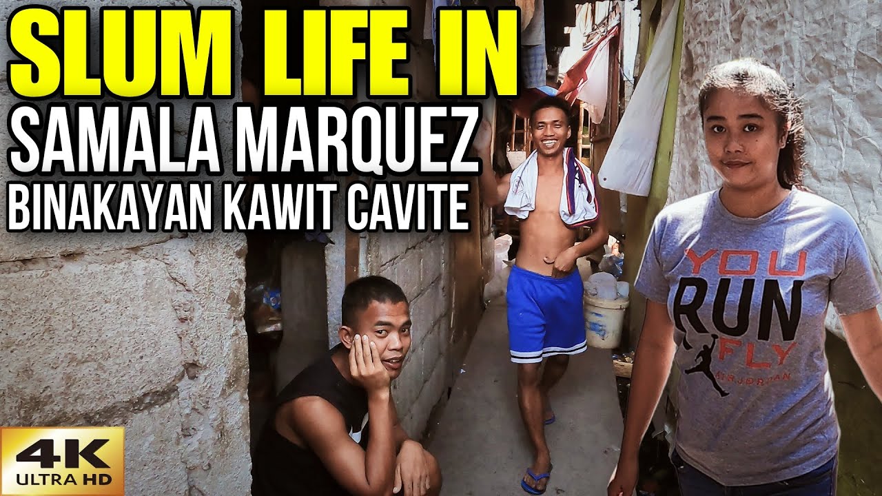 Never Seen Walk at a Hidden Slum in Samala Marquez Binakayan Kawit Cavite Philippines [4K]