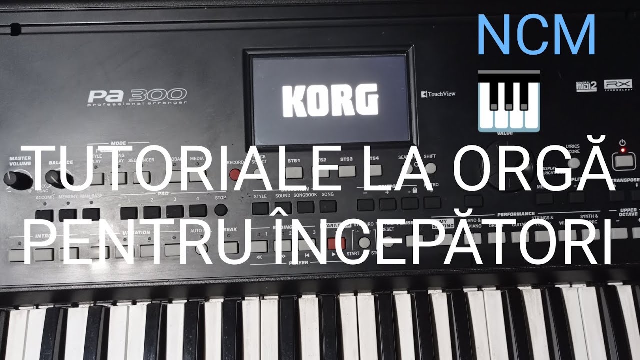 MÂNDRĂ FLOARE TRANDAFIR 🌹 TUTORIAL LA ORGĂ PENTRU ÎNCEPĂTORI AVANSAȚI SEMI 🎹