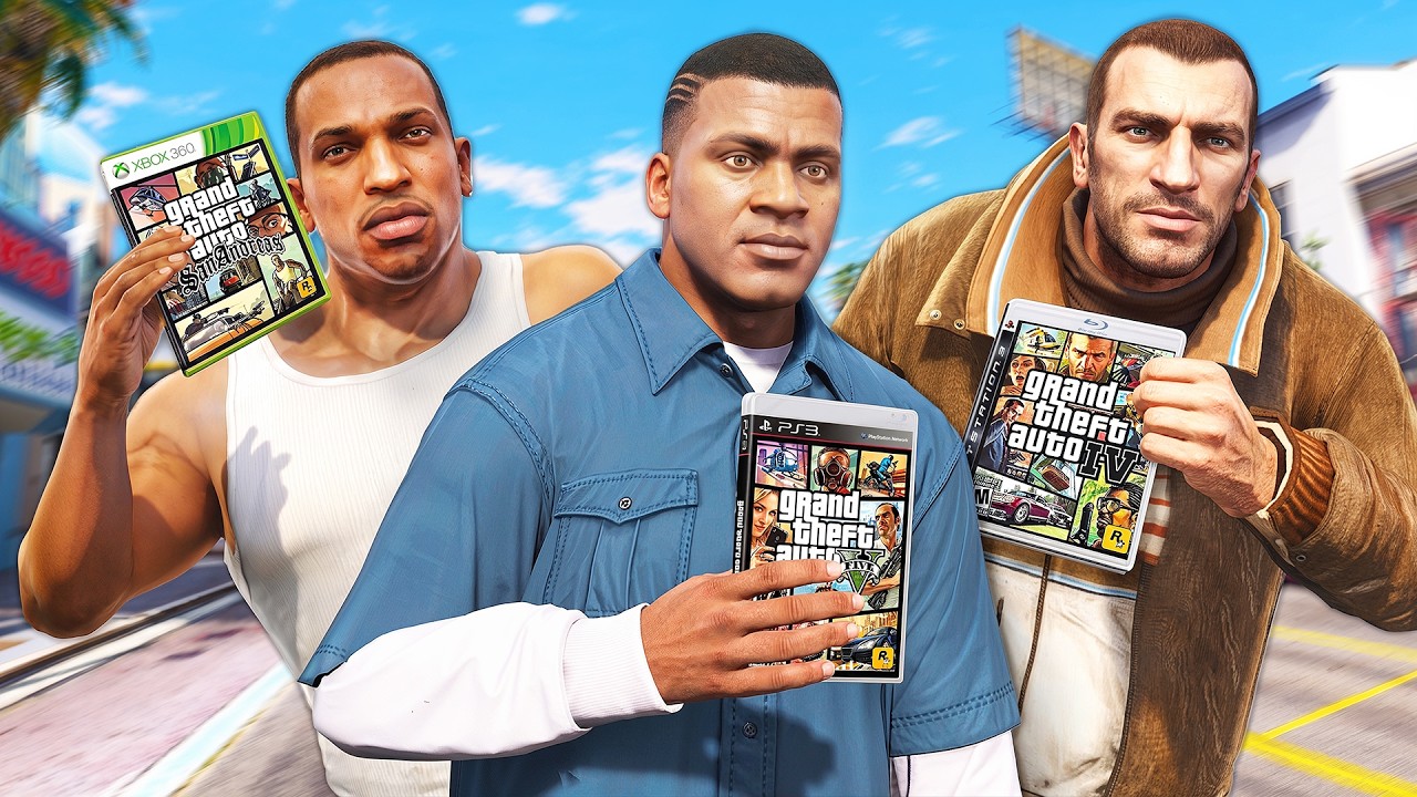 Я поиграл во ВСЕ GTA в ОДНОМ ВИДЕО...