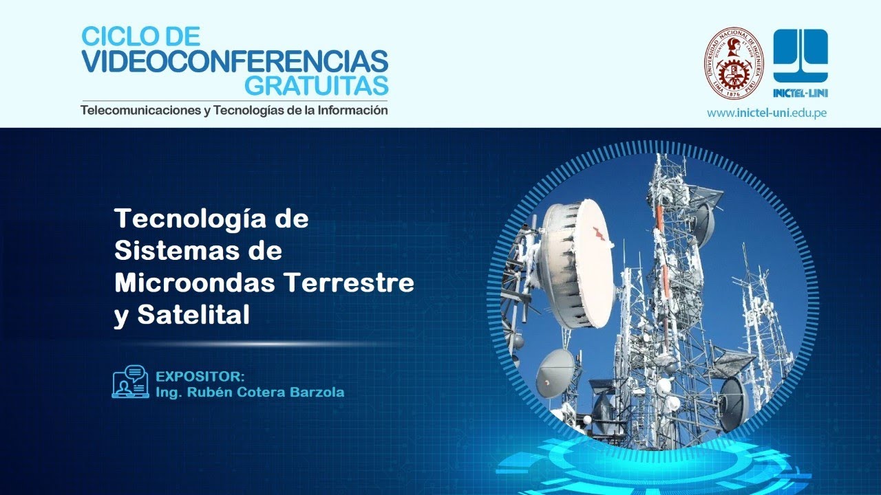 Tecnología de sistemas de microondas terrestre y satelital