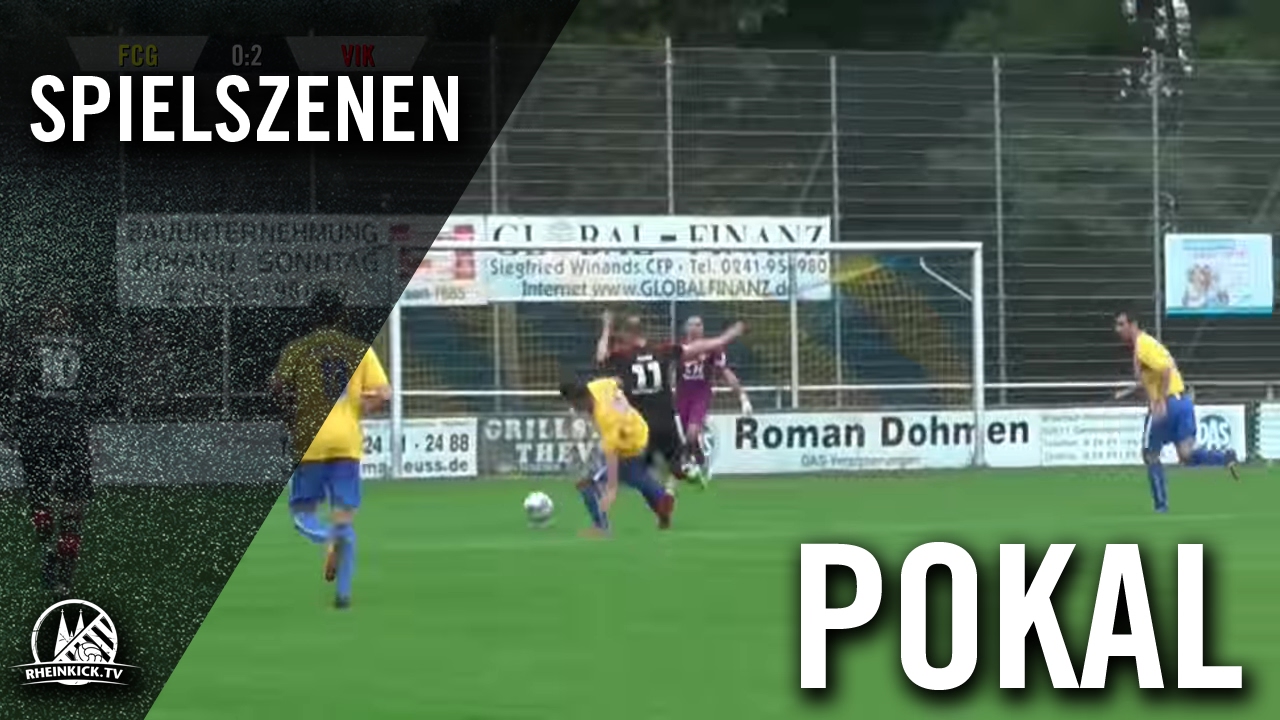 FC Germania Teveren - FC Viktoria K&ouml;ln (1. Runde, Bitburger-Pokal 2015/2016) - Spielszenen