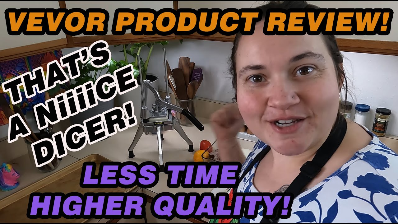 Vevor Commercial Chopper Review! Is it as good as a RESTAURANTS?!? #vevor