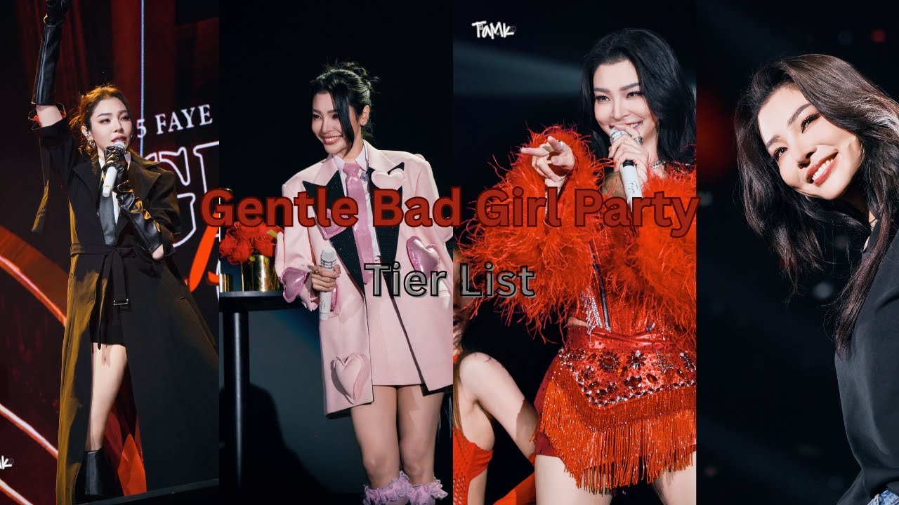 Faye Gentle Bad Girl Party Event Tier List  #fayemalisorn  #FayeGentleBadGirlParty