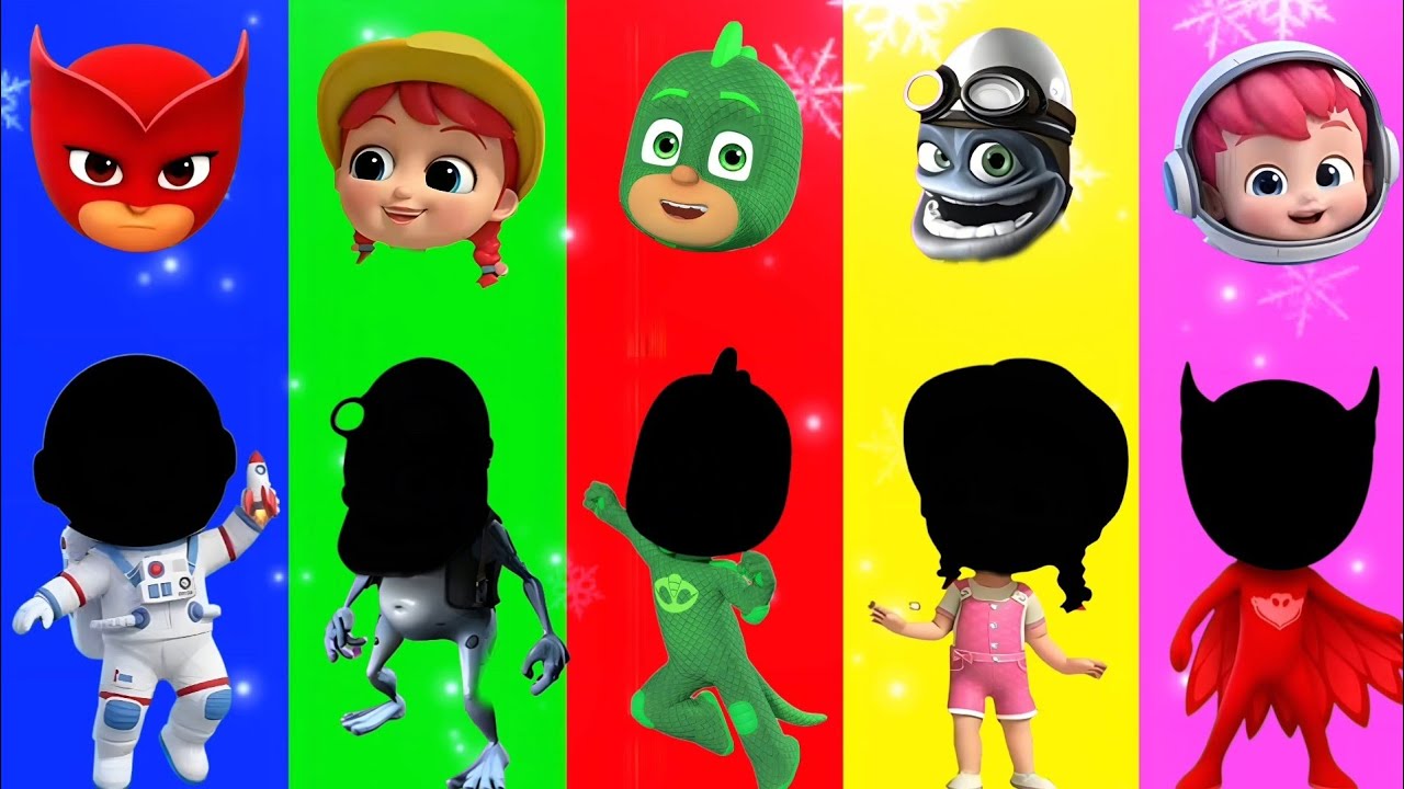 Wrong eyes challenge DAME TU COSITA Funny Puzzle Wrong Eyes / Pj Masks 🆚 Crazy Frog 🆚 BEBEFINN 