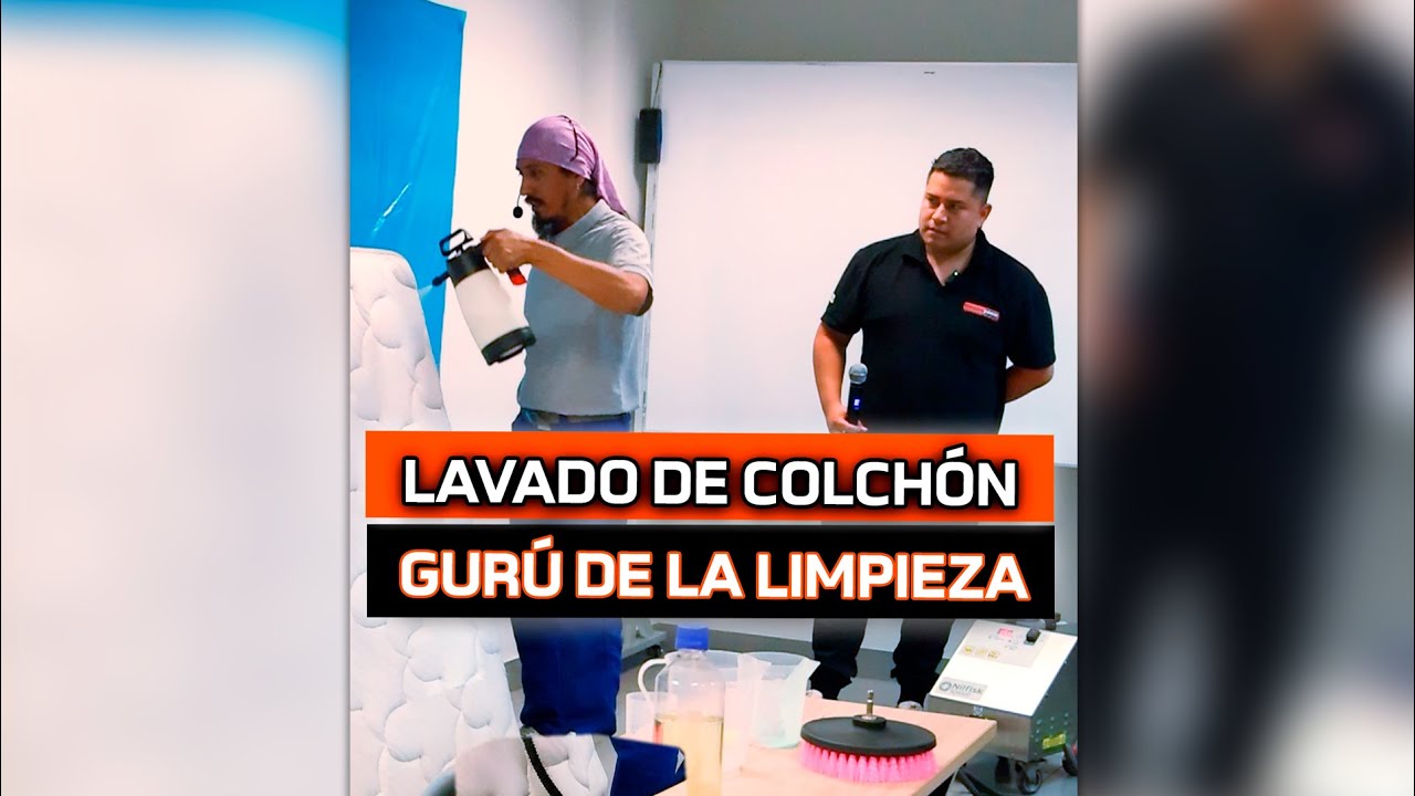Lavado de Colchón Gurú de la Limpieza ║ Simposio de Limpieza y Desinfección Lima 2025