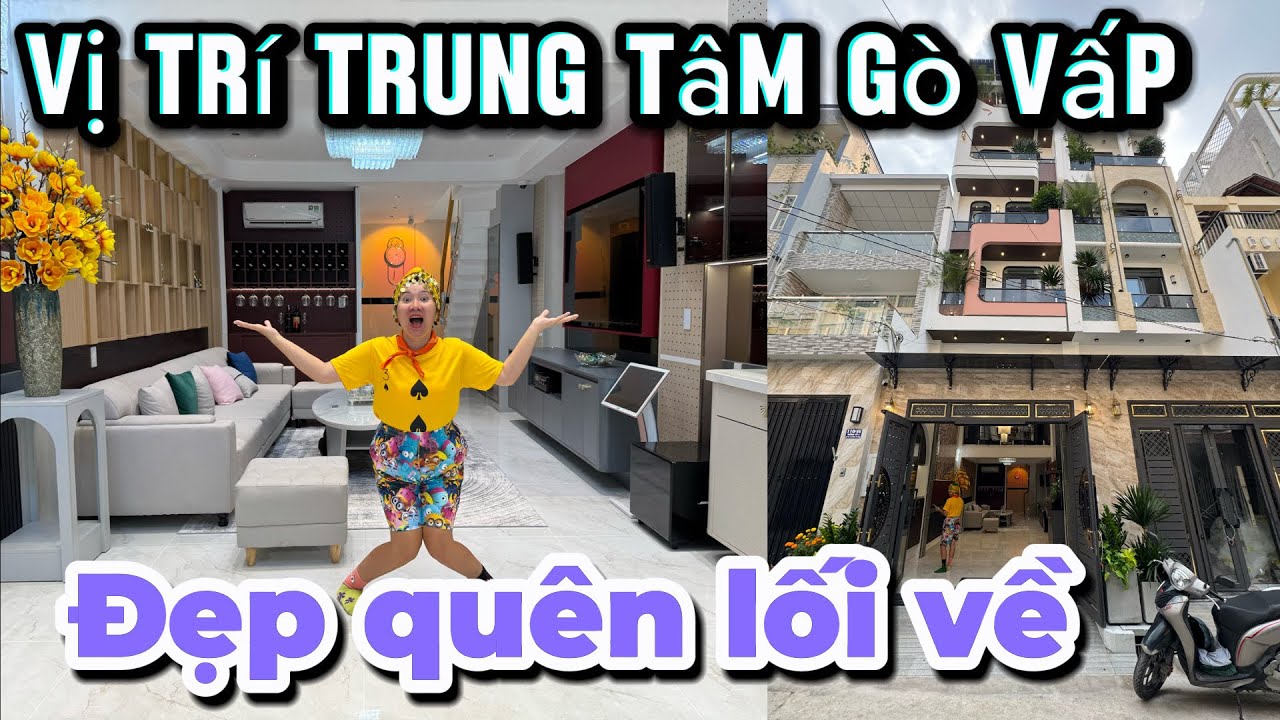 Vị trí trung tâm quận gò vấp, đẹp quên lối về , có thang máy 