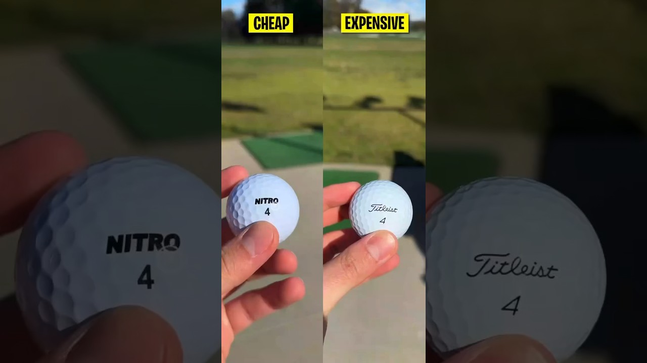 Testing Cheap vs. Expensive Golf Balls!