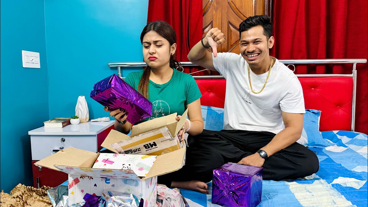 Gift🎁 Prank on Chandrani 🤣