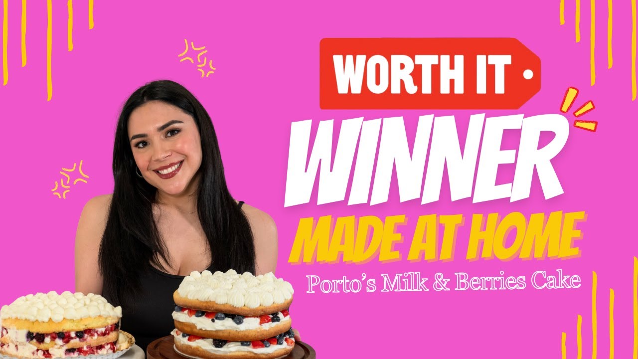 Is Homemade Better? Recreating Porto's Milk and Berries Cake From Scratch