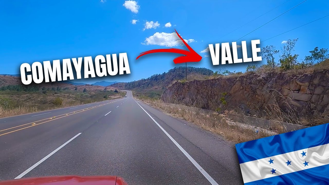 La MEJOR CARRETERA de Honduras | CARRETERA CANAL SECO