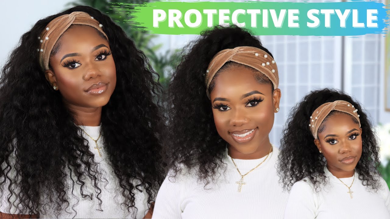 THE MOST CONVENIENT PROTECTIVE STYLE EVER! | 5 WAYS TO STYLE A HEADBAND WIG | LUVME HAIR