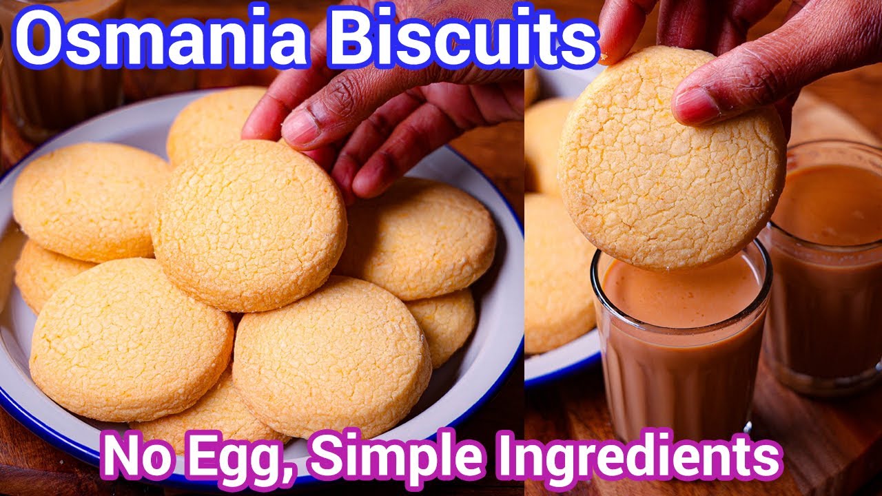 Hyderabadi Osmania Biscuits - Easy Homemade Tea-Time Treat | Soft & Buttery Osmania Biscuits
