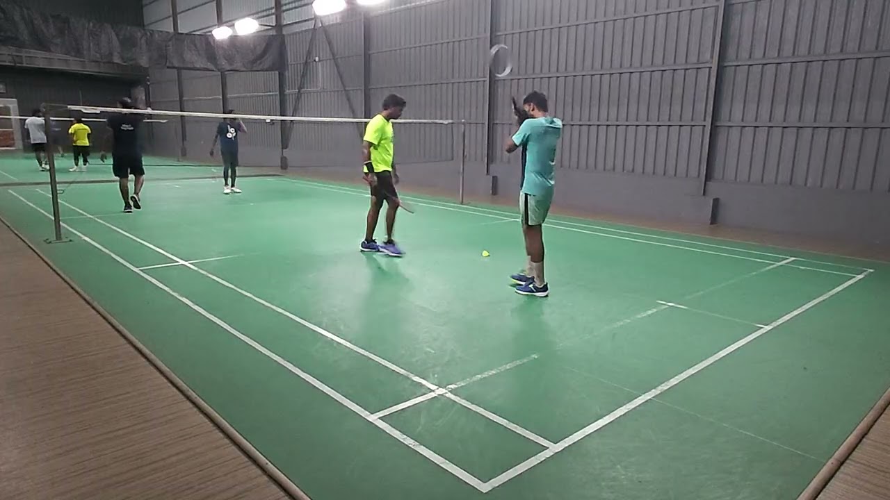 Did We Survive This Rally? 😤 | Intense Badminton Doubles Match | Bharath & Benny Vs Dinesh & Jhon