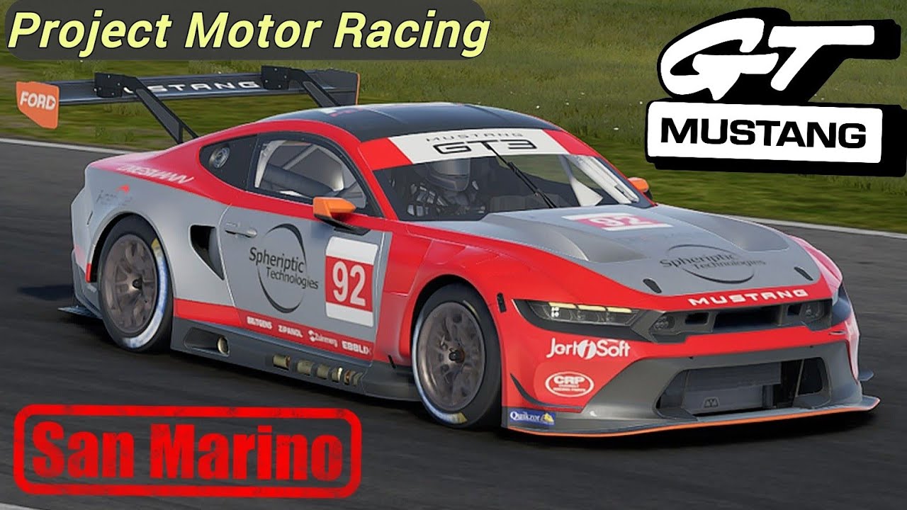 Brutális ez a GT3-as Mustang 