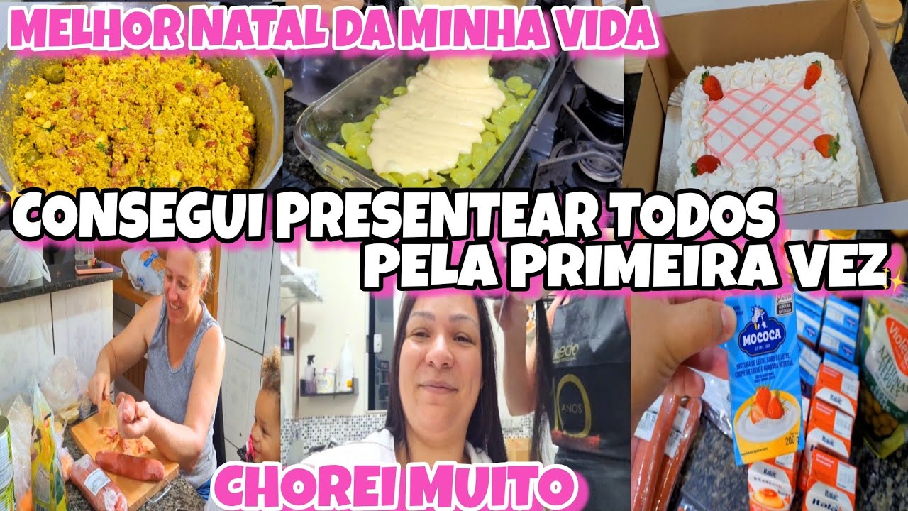 UM NATAL PRA LEMBRAR PRA SEMPRE🥹-COMPRAS DOS PRESENTES PRA FAMÍLIA TUDO SIMPLES COM MUITA COMIDA