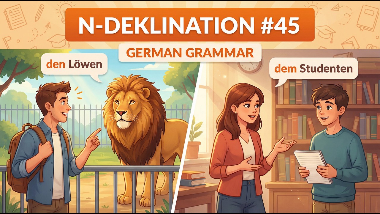 B1 German Podcast: Professions, Animals & N-Declension 💼