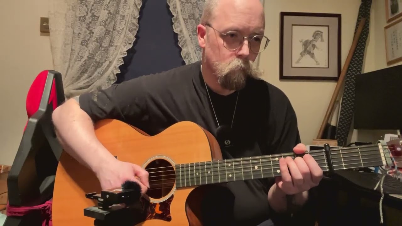 Fire and rain cover guitar accompaniment 