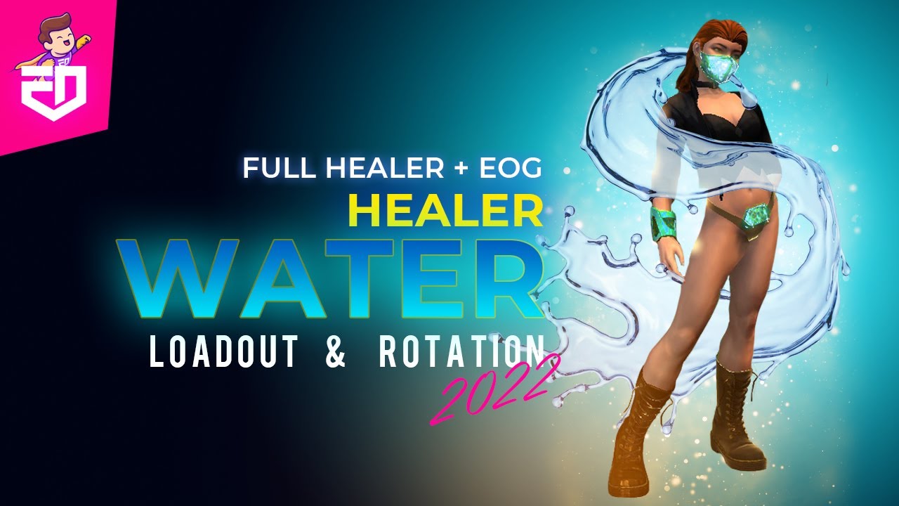 DCUO | Снаряжение и ротация Water HEALER 2022 | iEddy Gaming