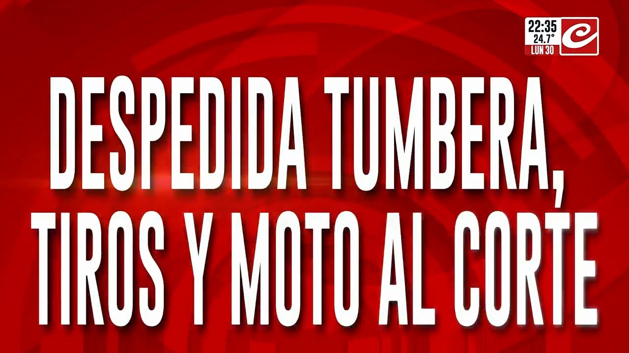 Despedida tumbera, tiros y moto al corte: as&iacute; opera el 