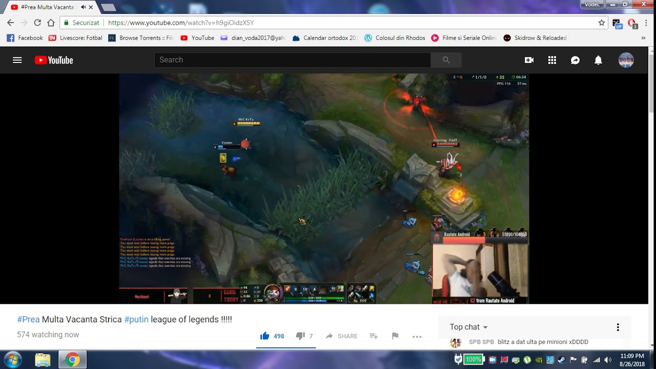 MrC KeTa in actiune League of Legends !  