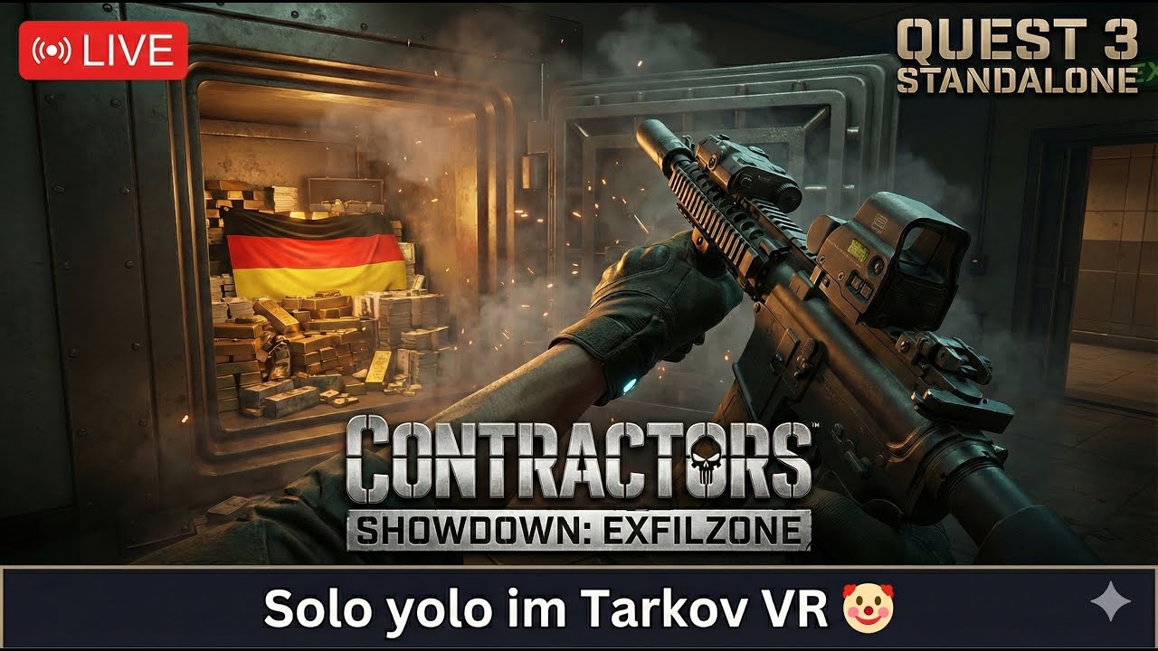 🤪 Ein paar Runden gedreht in Tarkov VR -  Exfilzone 💕 Standalone 🥶 TTS Chat 🤡