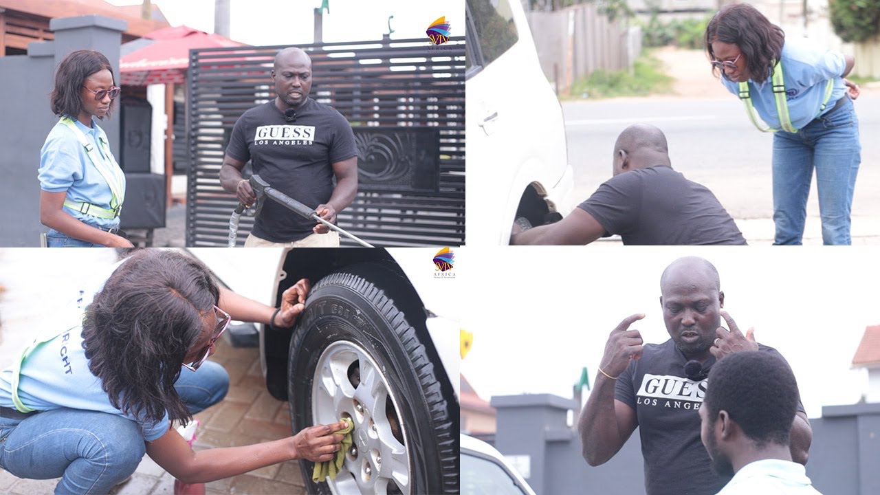 Felika, Lady Into Car Washing Meets US Based Ghanaian Car Detailer