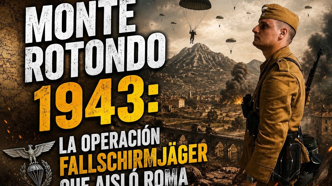 Monte Rotondo 1943: La operaci&oacute;n Fallschirmj&auml;ger que aisl&oacute; Roma