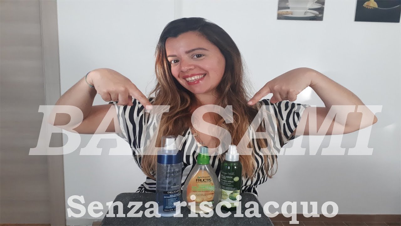 I miei BALSAMI ISTANTANEI SENZA RISCIACQUO | La Licia