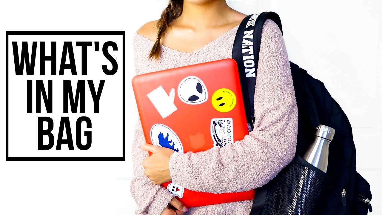 What's In My Backpack 2016! || Farina Aguinaldo