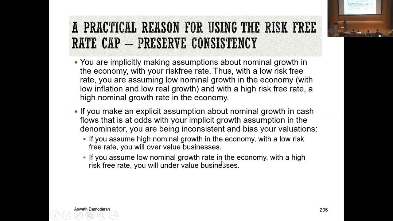 Session 12: The Terminal Value