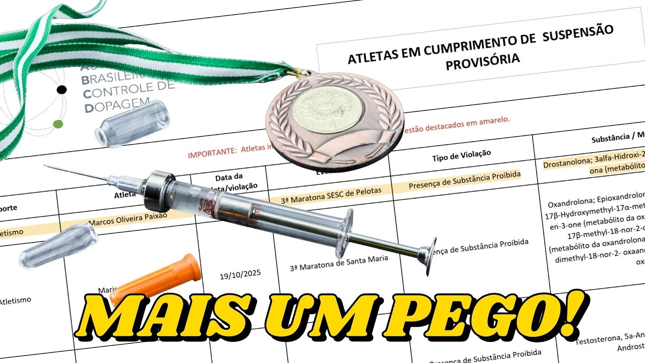 FOI PEGO no DOPING o SEGUNDO COLOCADO da MARATONA de PELOTAS