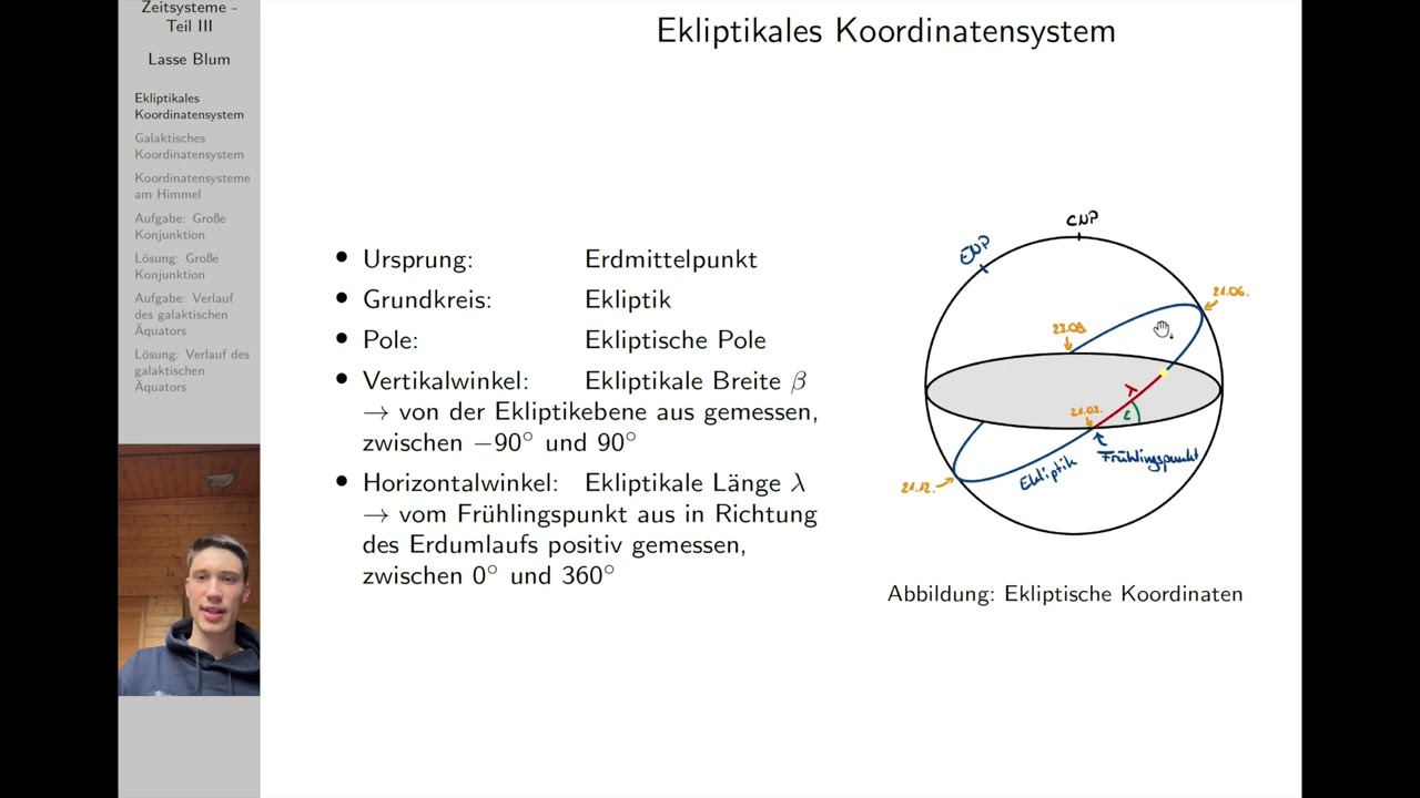 Koordinaten & Zeit: Teil III (Lasse Blum)