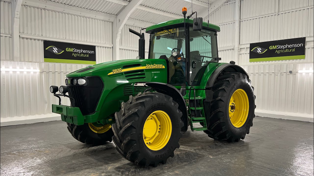 JOHN DEERE 7820 **TLS** **ONLY 5445 HOURS** Full Walk Round Video!