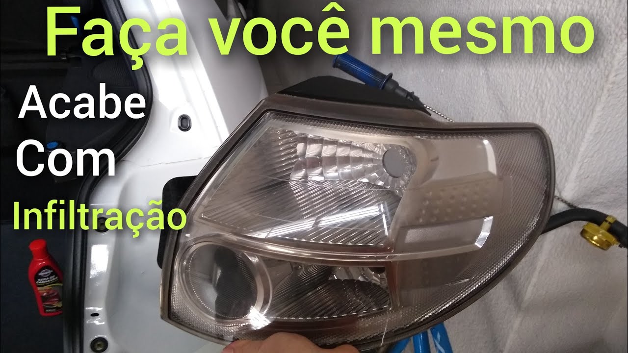 Como remover a lanterna e acabar com infiltração no porta malas do Ford Ka.