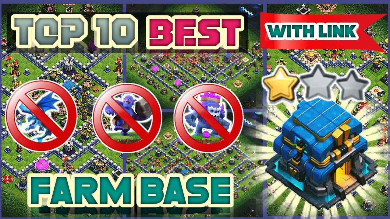 TOP 10 UNBEATEN TH12 FARMING BASE + REPLAY || TH12 FARM BASE WITH LINK || TH12 ANTI LOOT BASE