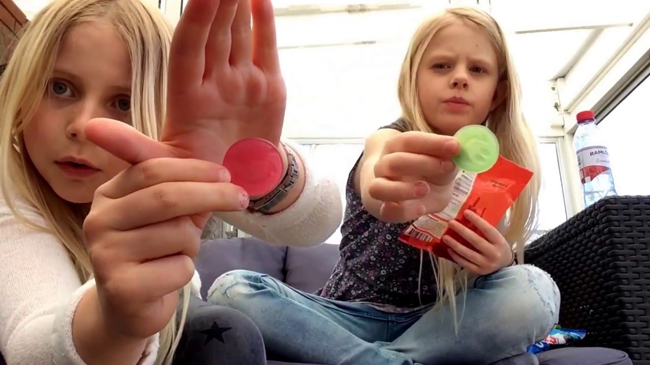 Testar godis, aldrig testat/nytt!