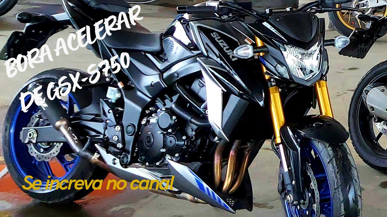Bora Acelerar de GSX-S750  2024