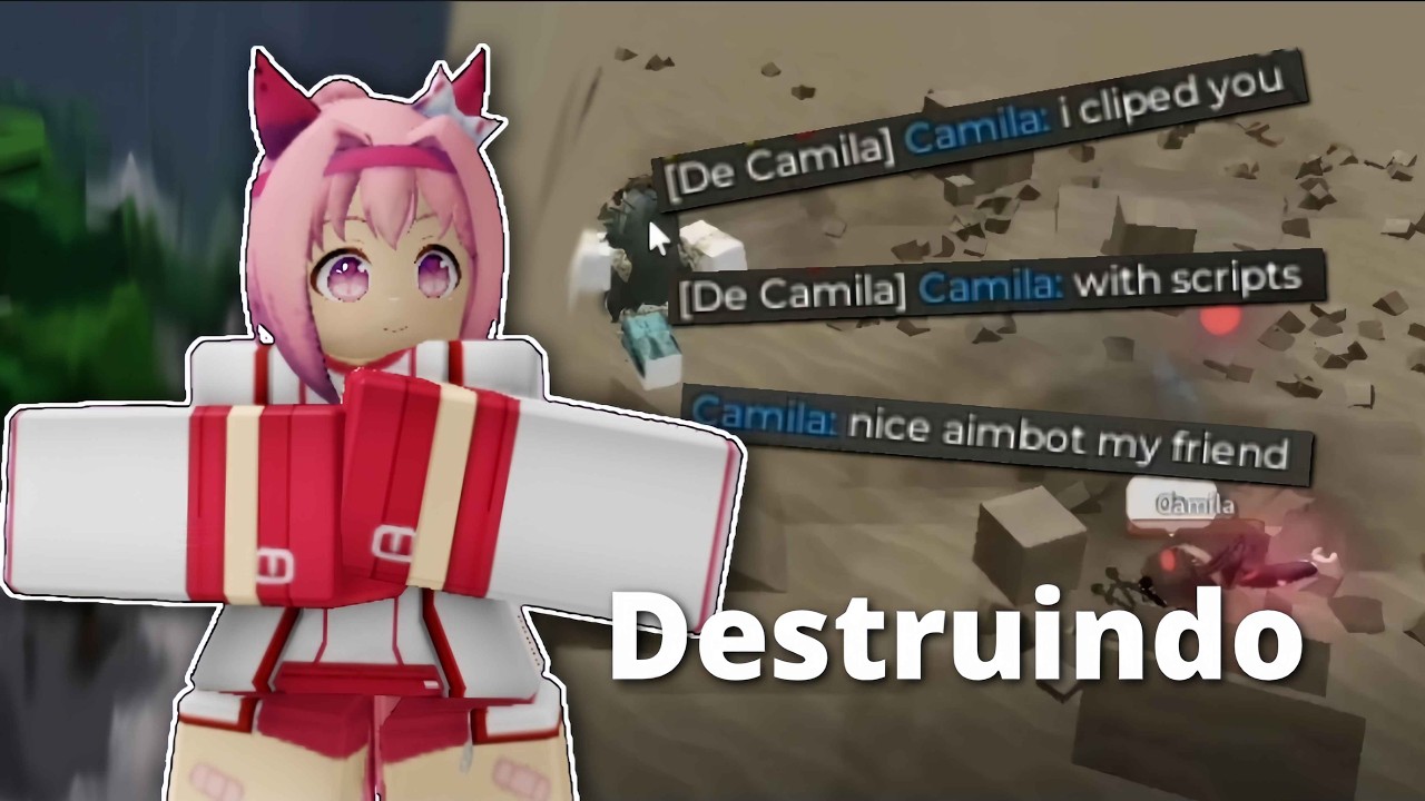 DESTRUINDO uma player toxica que só sabia chorar no The Strongest Battlegrounds