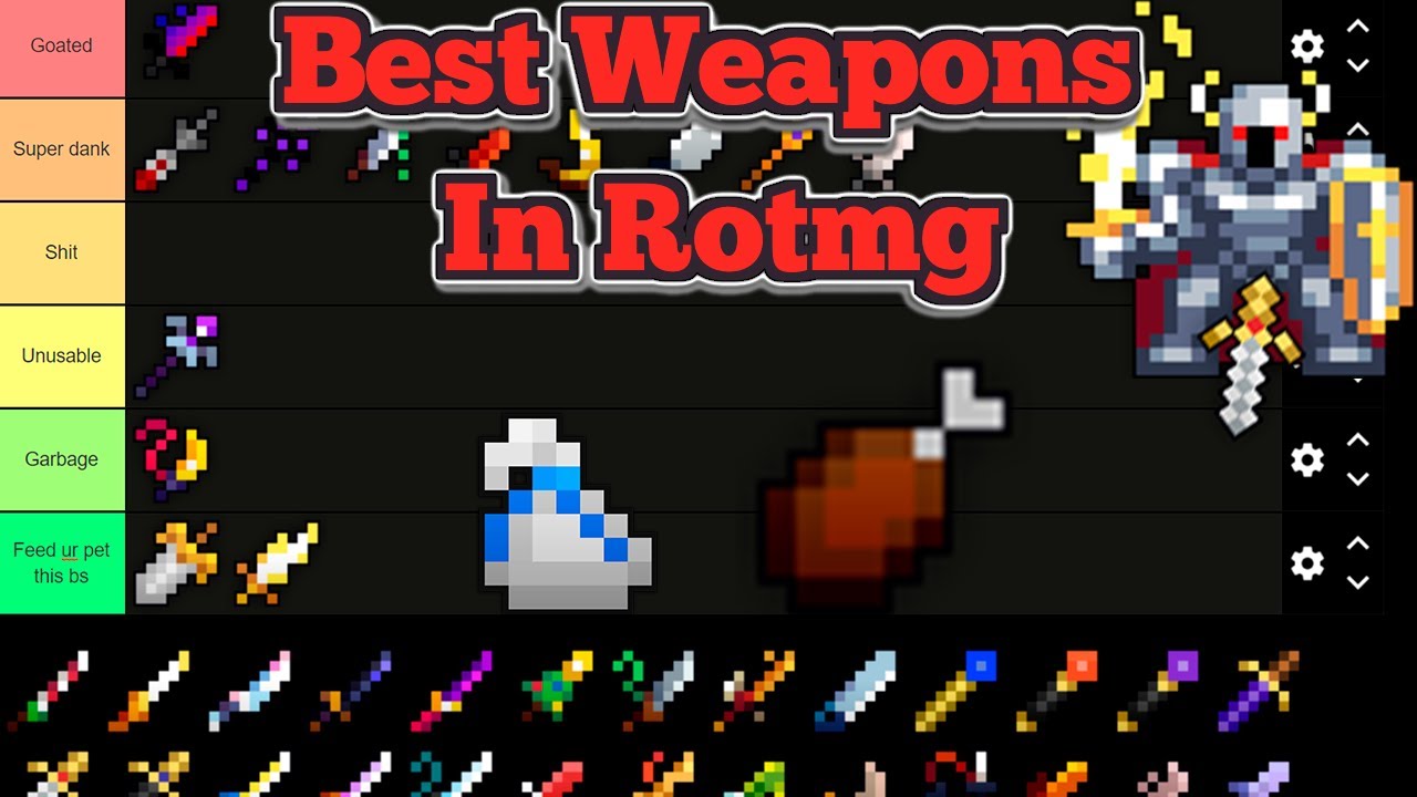 What are the BEST Weapons in ROTMG?!