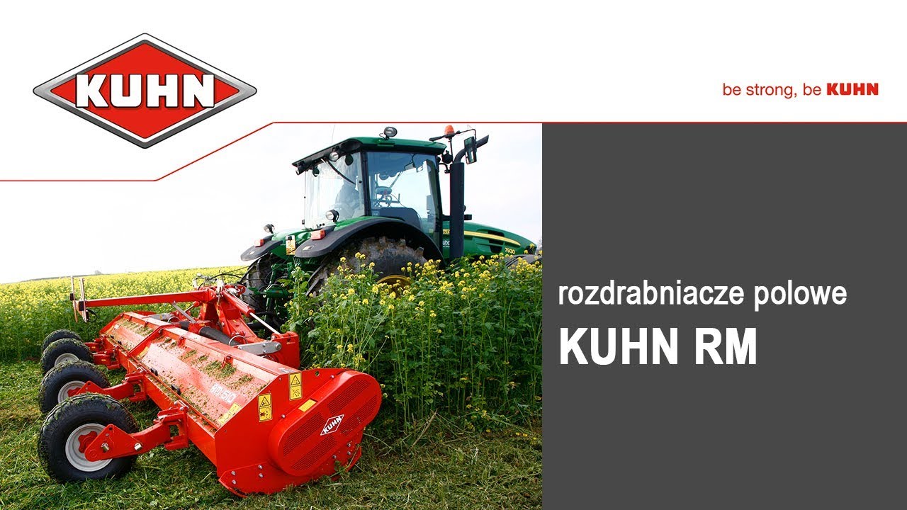 Rozdrabniacze polowe KUHN RM