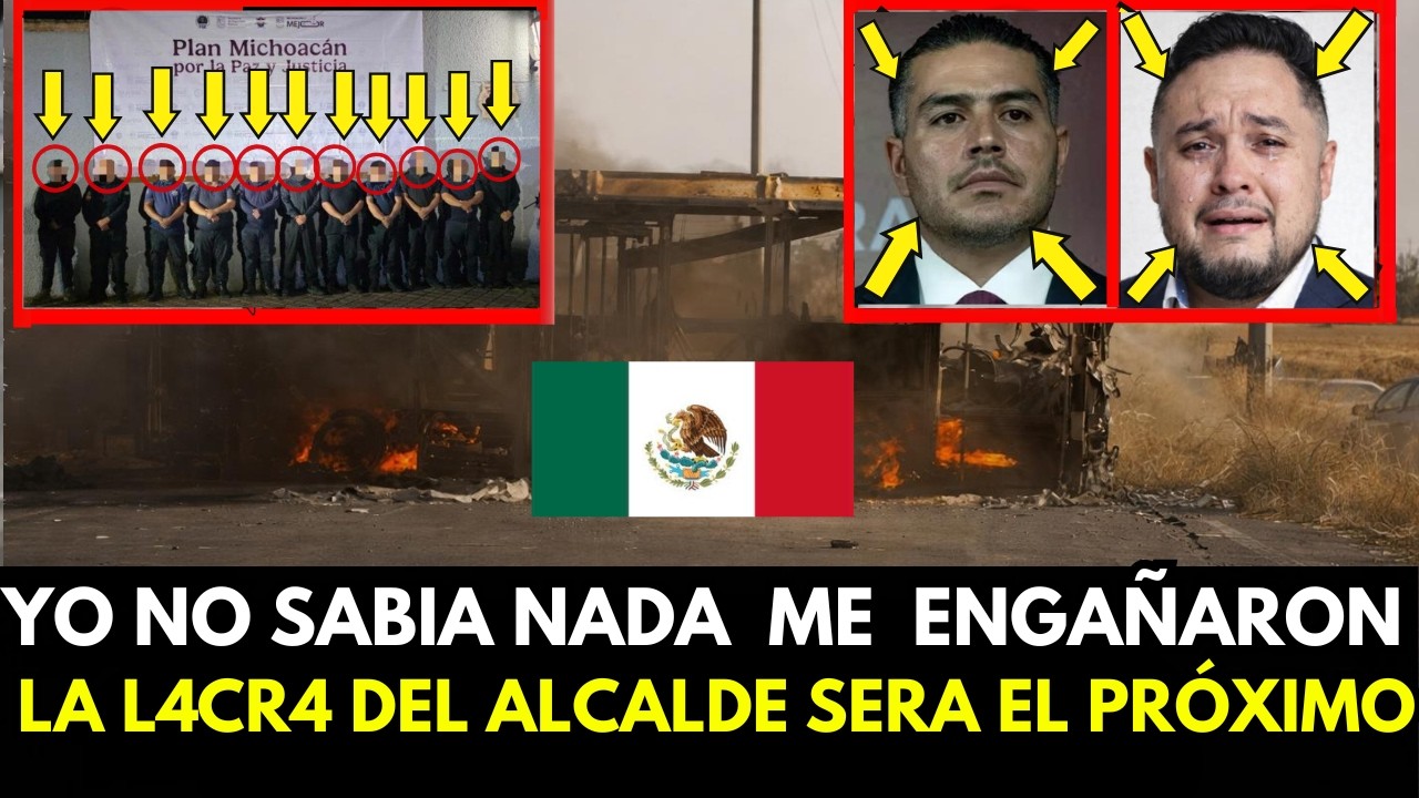 33 policías casi la mitad infiltrados. El alcalde insiste: “No sabía nada”. HARFUCH irá contra él