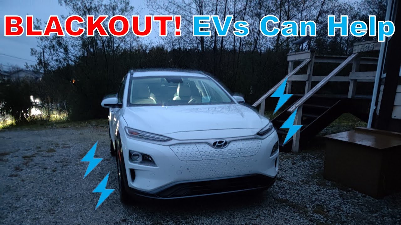 Power Outage! But EVs Can Help