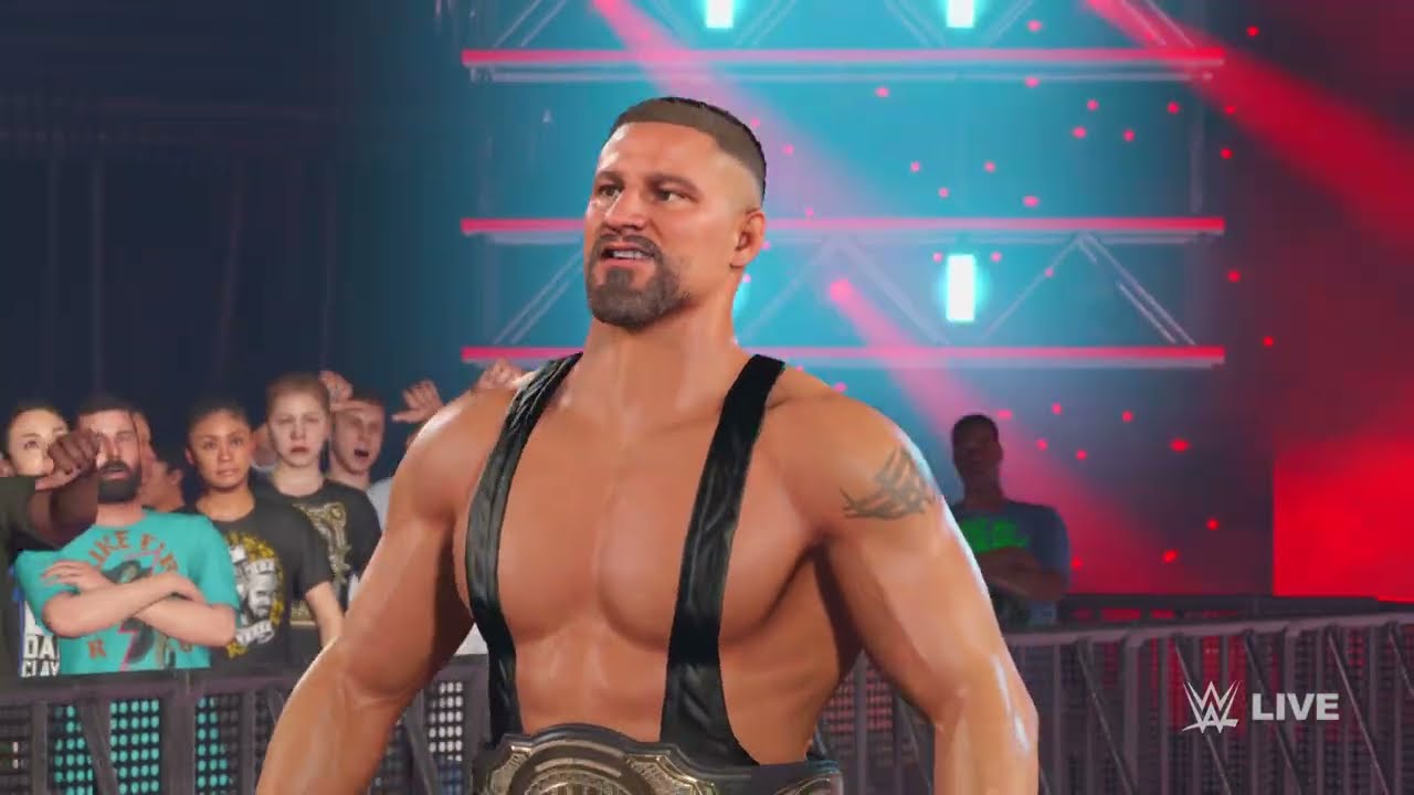 WWE 2K25 - Bron Breakker vs Moose vs Darby Allin | Nintendo Switch 2 4k Gameplay