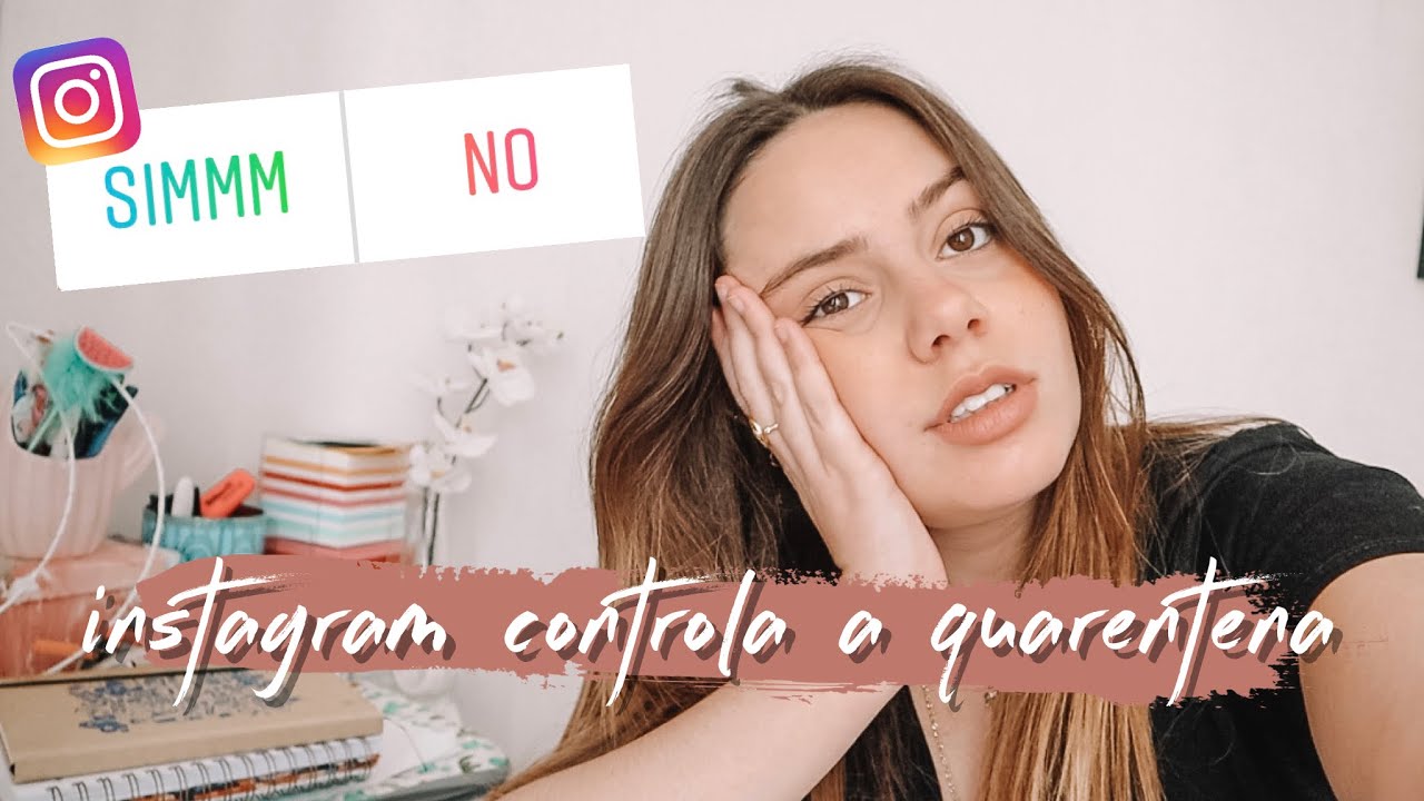 INSTAGRAM CONTROLA A MINHA QUARENTENA || Sara Vicario