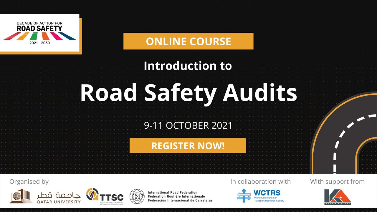 Online Course: Introduction to Road Safety Audits Day 3